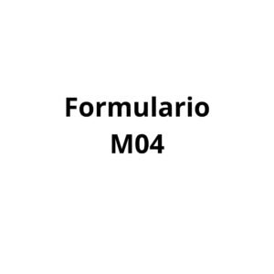 Formulario M04