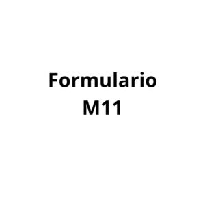 Formulario M11