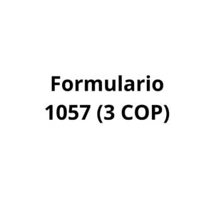 Formulario 1057
