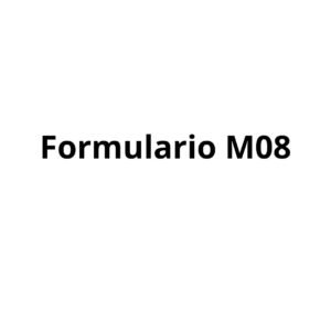 Formulario M08