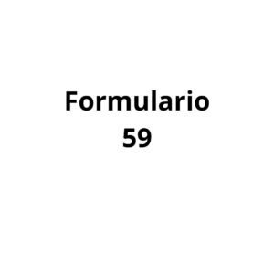 Formulario 59